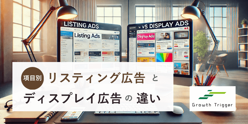 【項目別】リスティング広告とディスプレイ広告の違いを解説