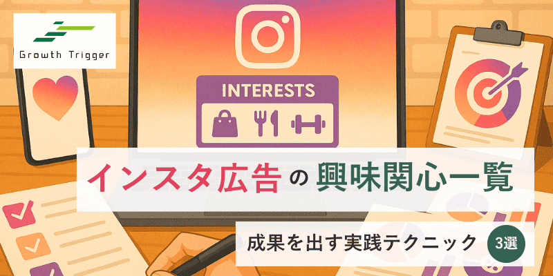 インスタ広告の興味関心一覧＆成果を出す実践テクニック3選